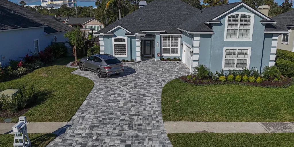 Paver installed by Jax Outdoor Solutions