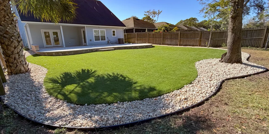 pet turf installation from Jax Outdoor Solutions