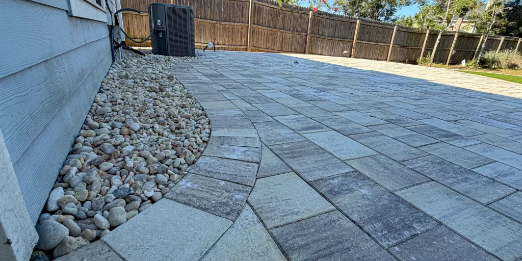 Paver installed by Jax Outdoor Solutions