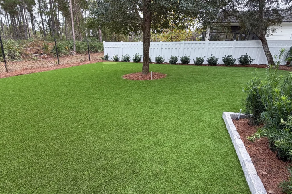 backyard artificial grass
