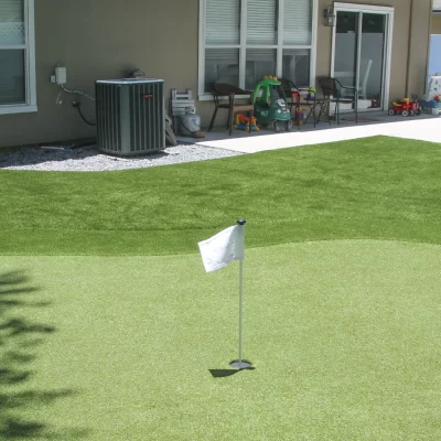 Putting green installed by Jax Outdoor Solutions