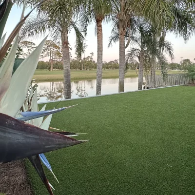 Artificial grass installation from Jax Outdoor