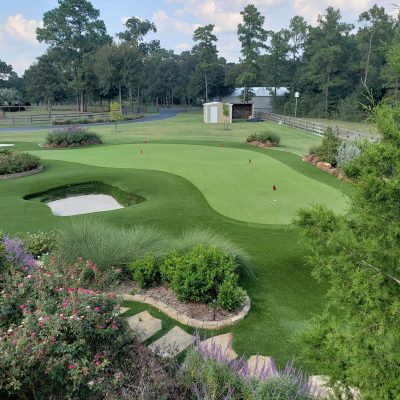 Artificial Turf Backyard Putting Green Artificial Turf Backyard Putting Green