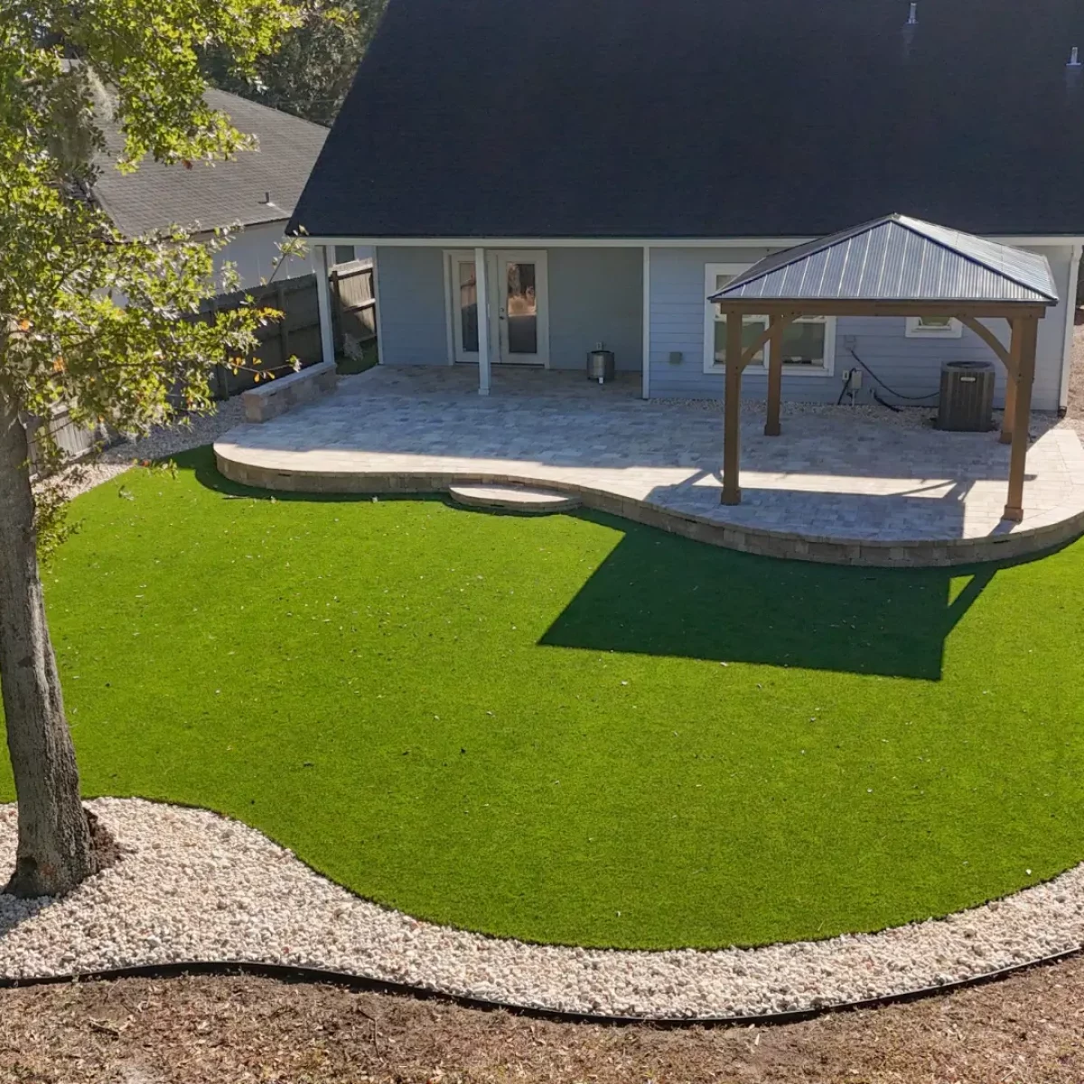 Outdoor living landscape from Jax Outdoor Solutions
