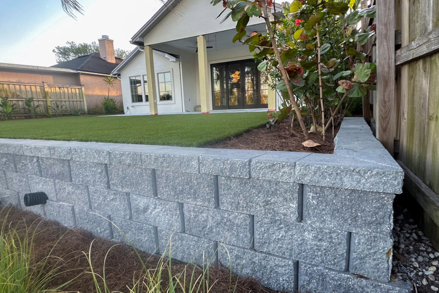 Family-Friendly Backyard Design in Atlantic Beach, Florida