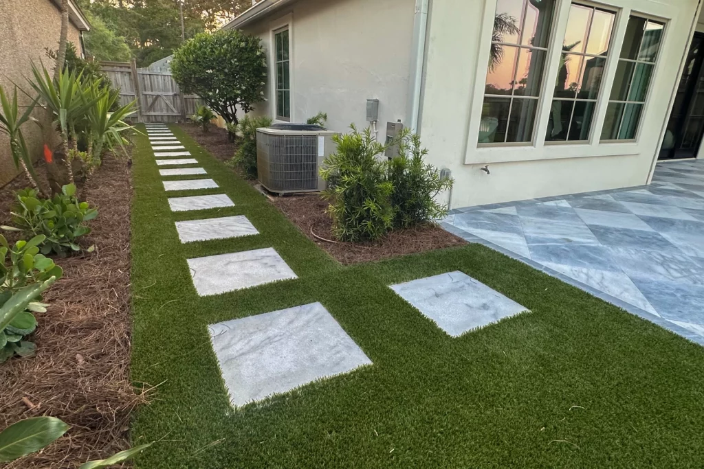 Family-Friendly Backyard Design in Atlantic Beach, Florida