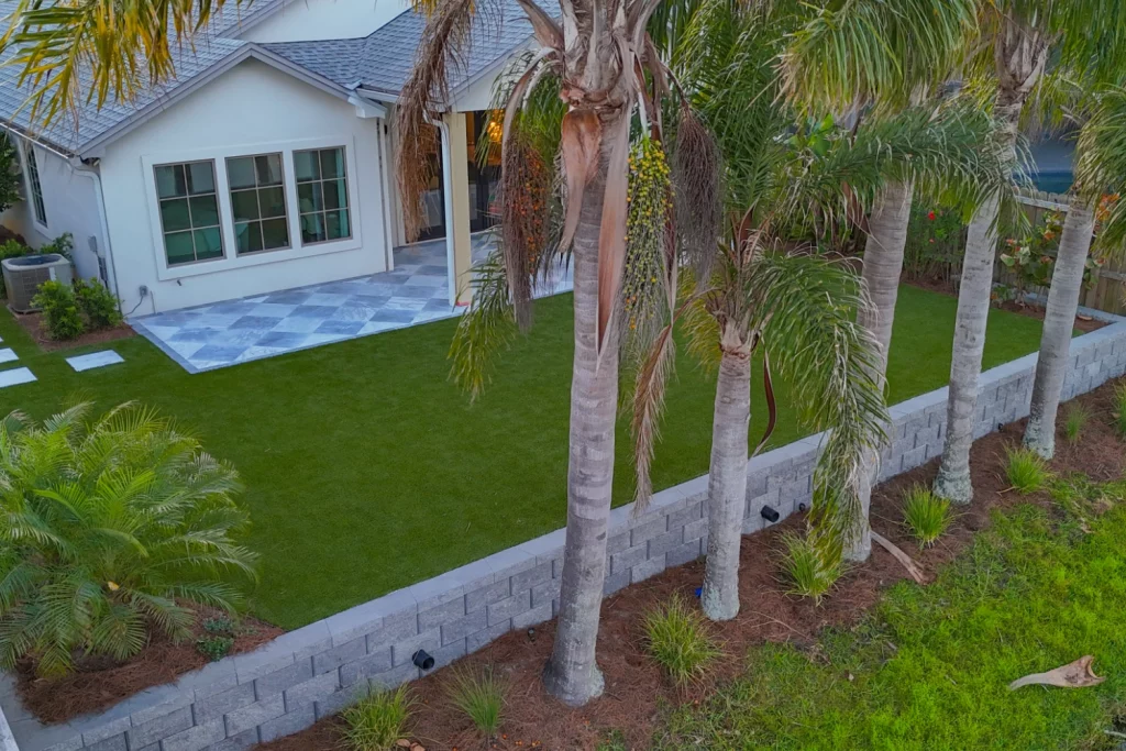 Family-Friendly Backyard Design in Atlantic Beach, Florida