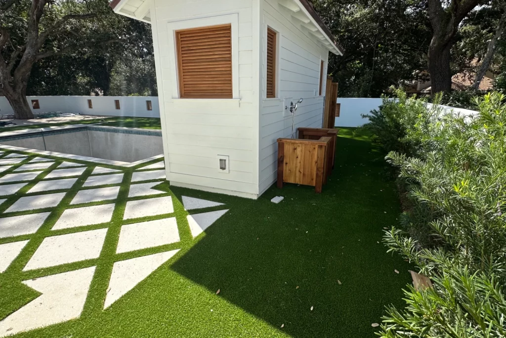 backyard construction